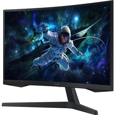 Samsung Odyssey G55C 27 Curved 165 Hz LCD Gaming Monitor, Black (S27CG552EN)