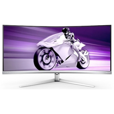 Philips 34 Curved 175Hz OLED Gaming Monitor, Textured White (34M2C8600)