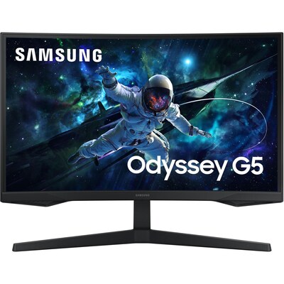 Samsung Odyssey G5 32 Curved 165 Hz LCD Gaming Monitor, Black (S32CG552EN)