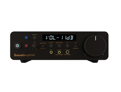 Sound Blaster X5 Hi-res USB Type C 7.1 Sound Channels Gaming External Sound Card (70SB182000000)