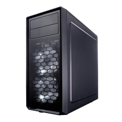 Fractal Design Focus G ATX Mid Tower Computer Case, Black (FD-CA-FOCUS-BK-W)