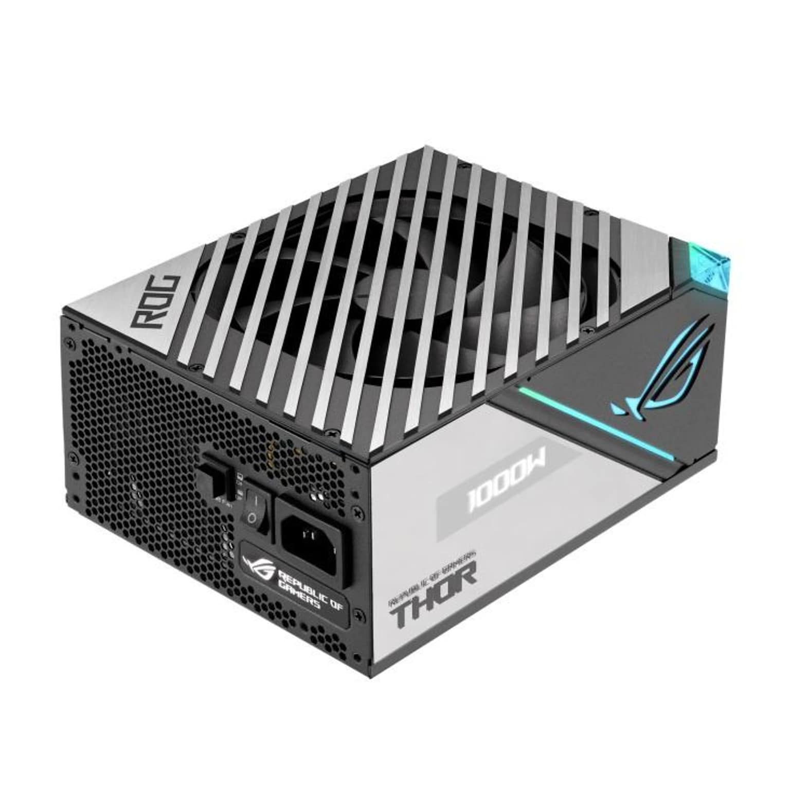 Asus ROG Thor 1000W 80 PLUS Platinum Desktop Power Supply, Black/Gray (ROGTHOR1000P2GA)