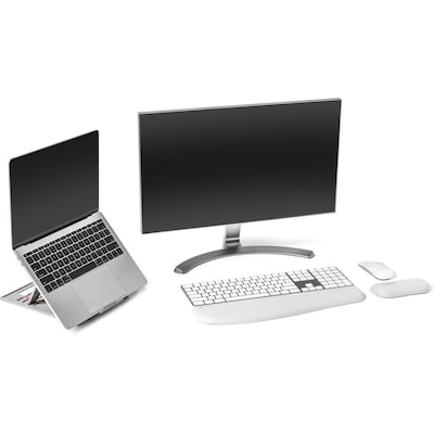 Kensington SmartFit Easy Riser Go Adjustable Ergonomic Laptop Riser and Cooling Stand for up to 14" Laptops, Gray (K50421WW)