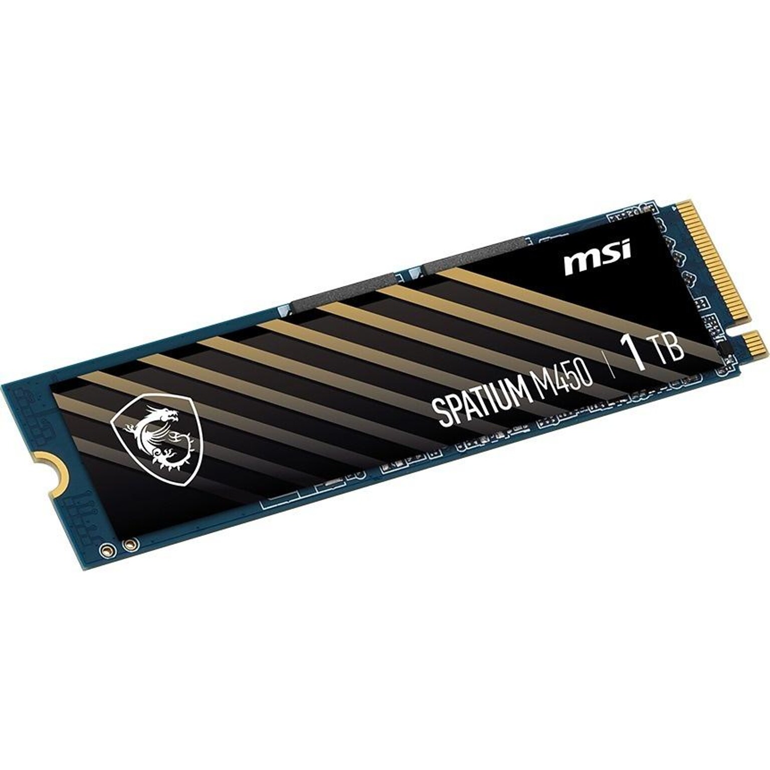 MSI SPATIUM 1TB PCI Express NVMe 4.0 x4 Internal Solid State Drive (SM450N1TB)