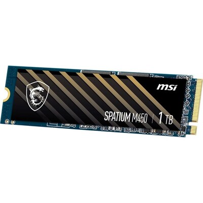 MSI SPATIUM 1TB PCI Express NVMe 4.0 x4 Internal Solid State Drive (SM450N1TB)