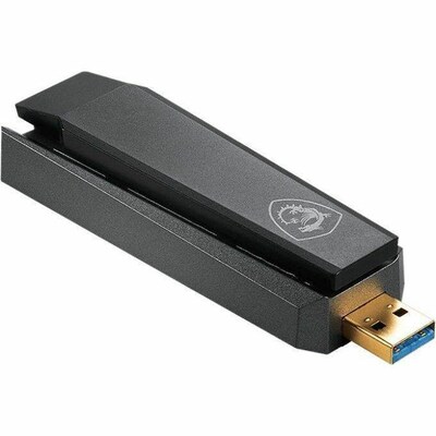 MSI AX & AC1800 Dual Band USB Wireless Gaming Adapter (AX1800WIFIUSB)