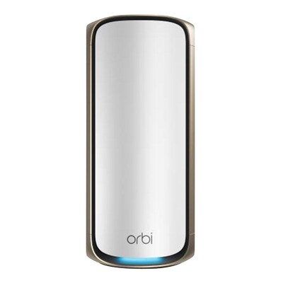 Netgear Orbi 27089 MU-MIMO WiFi 7 Mesh Add-On Satellite, White (RBE970100NAS)