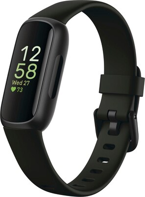 Google Fitbit Inspire 3 Smart Watch, Black, Midnight Zen (FB424BKBK-US)
