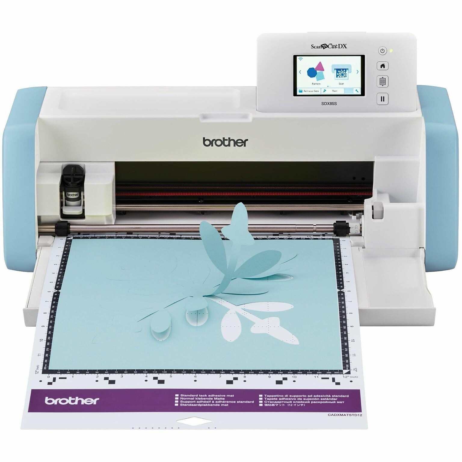 Brother ScanNcut Electronic Cutting Machine, 24.6 L x 11.8 W, Blue, SDX85S