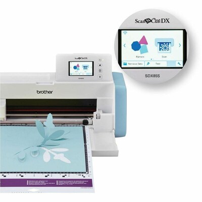 Brother ScanNcut Electronic Cutting Machine, 24.6" L x 11.8" W, Blue, "SDX85S"