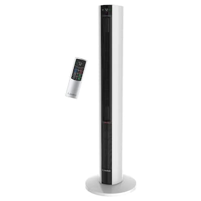 Lasko 1500-Watt BTU 5100 Ceramic Tower Fan & Space Heater, White (FH500)