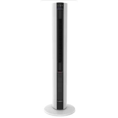 Lasko 1500-Watt BTU 5100 Ceramic Tower Fan & Space Heater, White (FH500)