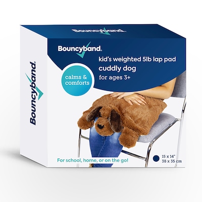 Bouncyband Happy Hugs Sensory Weighted Plush Bulldog (BBALPBD)