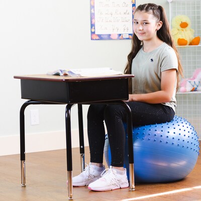 Bouncyband Inflatable Sensory Roller Ball for Kids (BBASRB55BU)
