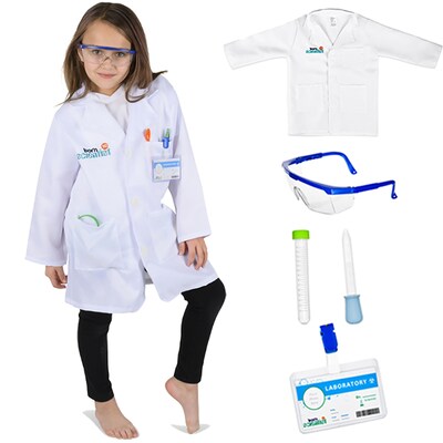 Bintiva Dress Up / Drama Play Trunk Set, Scientist-Explorer-Gardening, 16 Pieces/Set (BNVBT018)