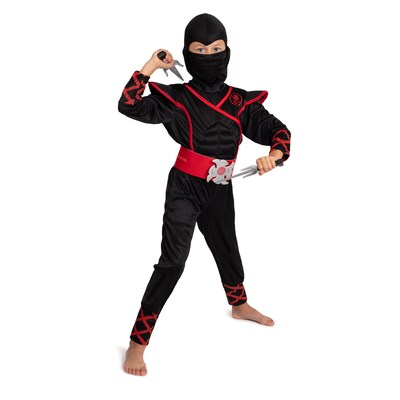 Bintiva Dress Up/Drama Play Ninja Trunk Set, 6 Pieces/Set (BNVBT035)