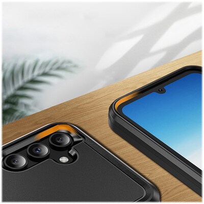 SaharaCase ArmorPro Kickstand Case for Samsung Galaxy A15 5G, Black (CP00553)