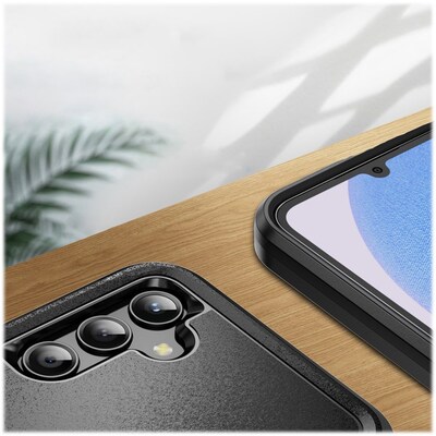 SaharaCase  ArmorPro Kickstand Case for Samsung Galaxy A25 5G, Black (CP00556)