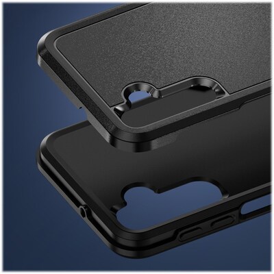 SaharaCase  ArmorPro Kickstand Case for Samsung Galaxy A25 5G, Black (CP00556)
