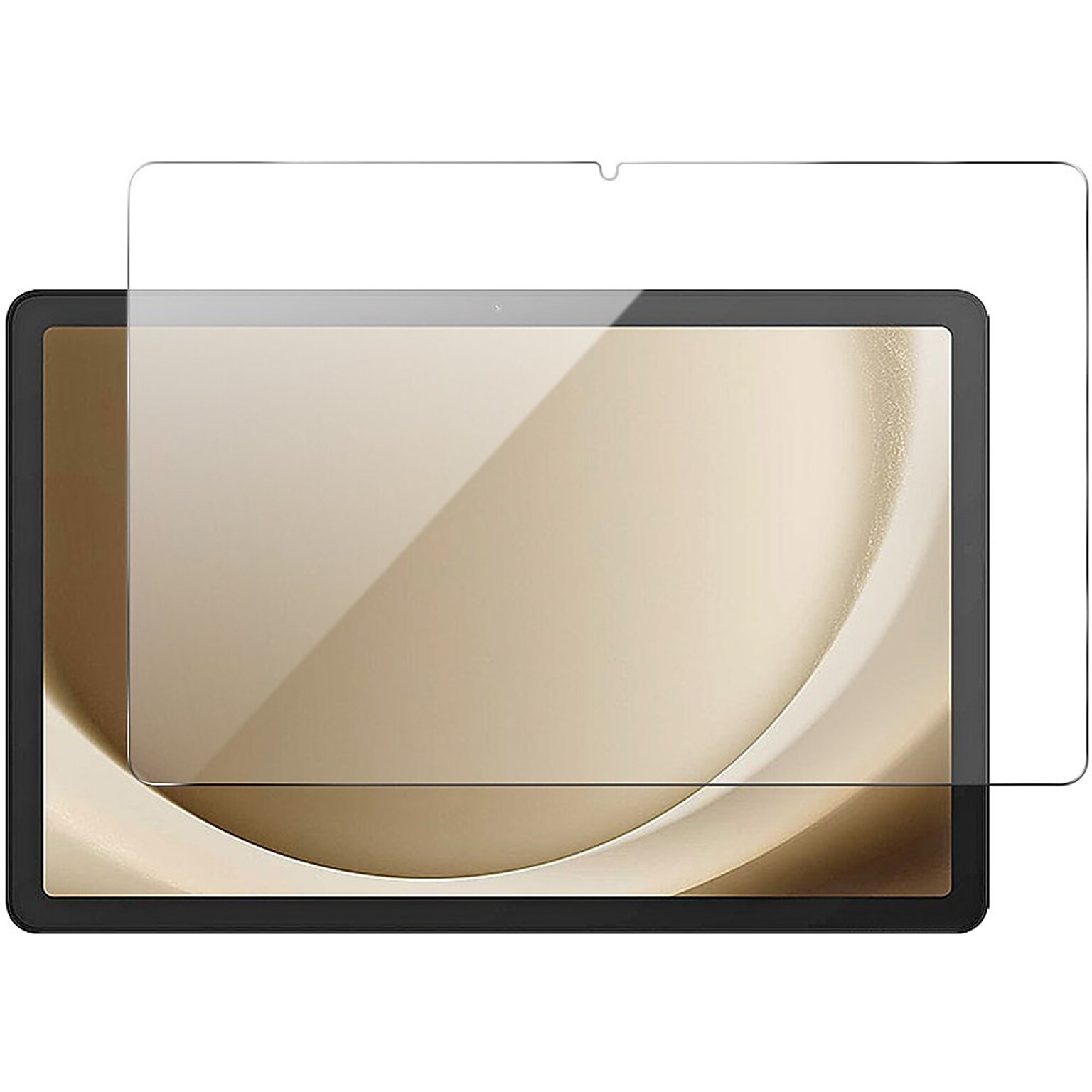 SaharaCase ZeroDamage Ultra Strong Tempered Glass Screen Protector for Samsung Galaxy Tab A9+, Clear, 2/Pack