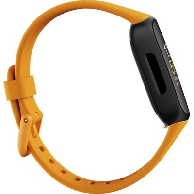 Google Fitbit Inspire 3 Health & Fitness Tracker, Morning Glow/Black (FB424BKYW-US)