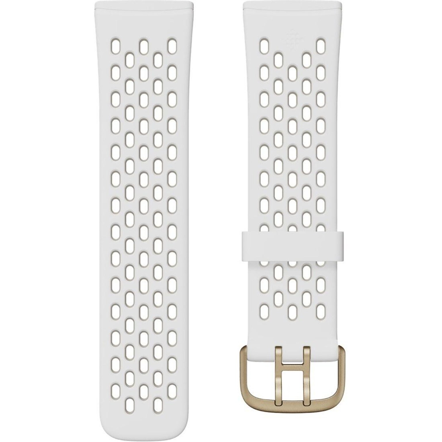 Google Fitbit Sport Bands for Fitbit 24mm Attach, Frost White/Lunar White (FB174SBWTS)