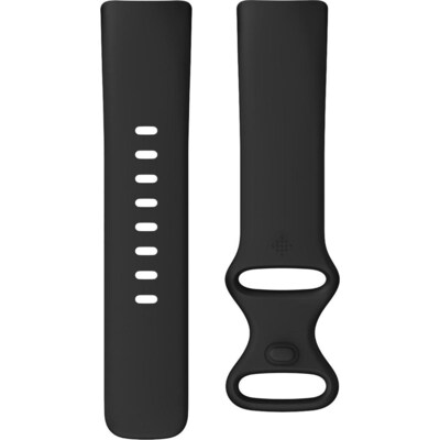 Google Fitbit Charge 6 & Charge 5 Infinity Bands, Obsidian (FB181ABBKS)
