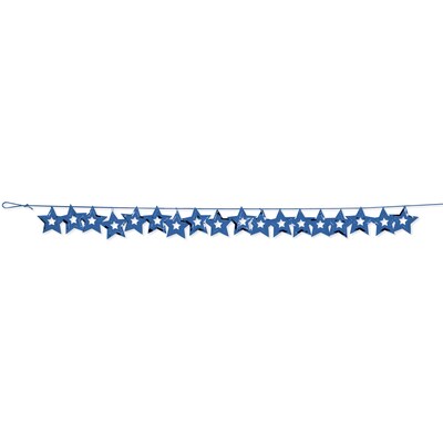 Creative Converting Stars Foil Garland, Blue (031013)