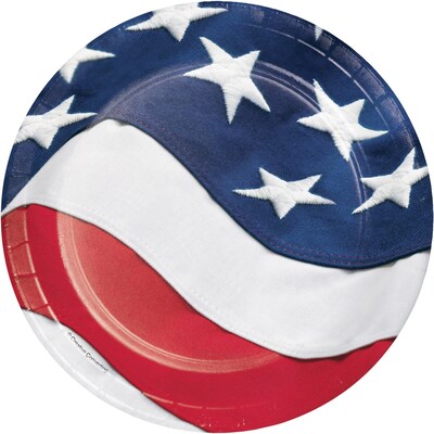 Creative Converting Freedoms Flag Dessert Plates 8 pk (327197)