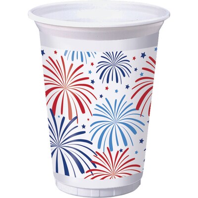 Creative Converting Patriotic 16 oz Tumblers 8 pk (328362)