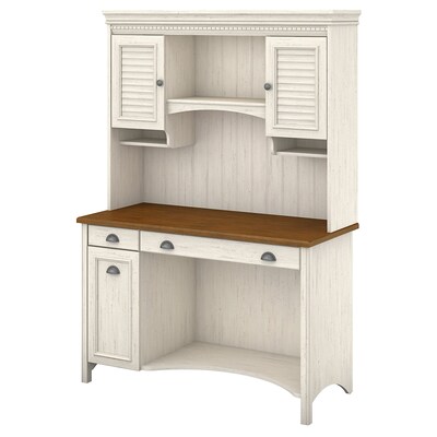 Bush Furniture Stanford Computer Desk With Hutch And Drawers 48 W