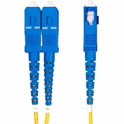 StarTech 9.84 LC Network to SC Network Networking Cable, Male, Yellow (SMLCSCOS23M)