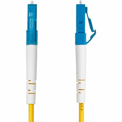 StarTech 3.28 LC to LC Networking Cable, Male to Male, Yellow (SPSMLCLCOS21M)
