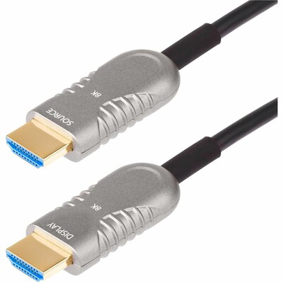 StarTech 100 HDMI to HDMI Networking Cable, Male to Male, Black (8K-A-100F-HDMI-CABLE)