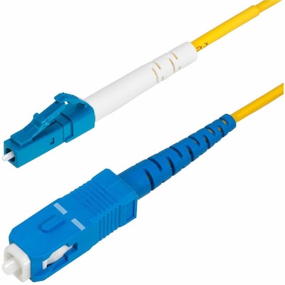 StarTech 16.4 LC to LC Networking Cable, Male to Male, Yellow (SMDOS2LCLC5M)