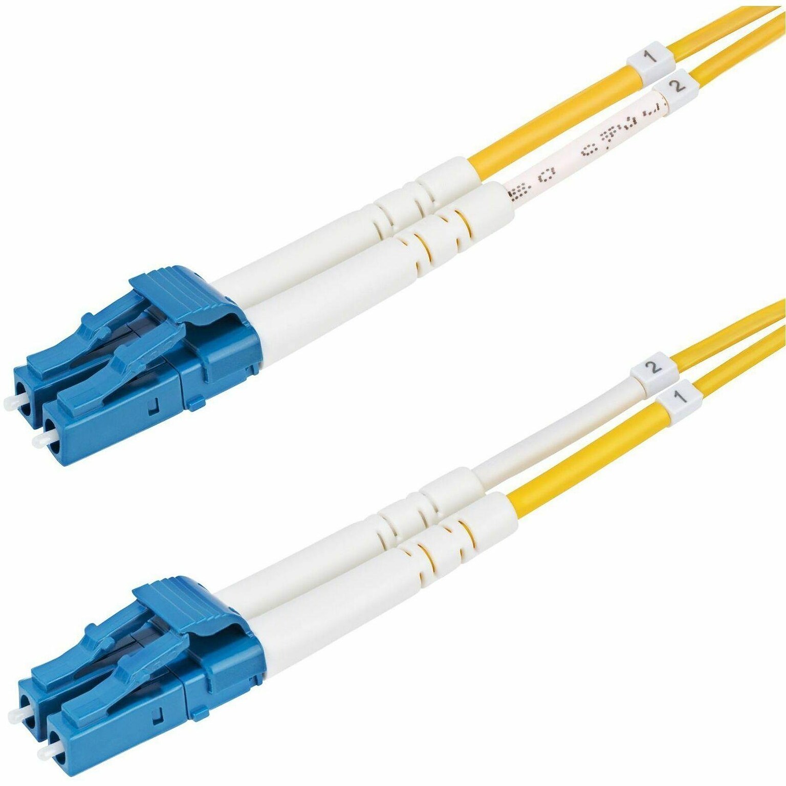StarTech 3.28 LC to LC Networking Cable, Male to Male, Yellow (SMDOS2LCLC1M)