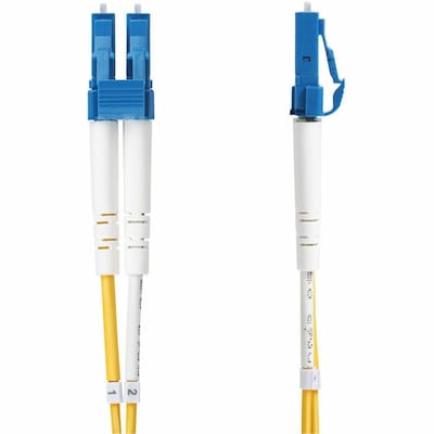 StarTech 3.28 LC to LC Networking Cable, Male to Male, Yellow (SMDOS2LCLC1M)