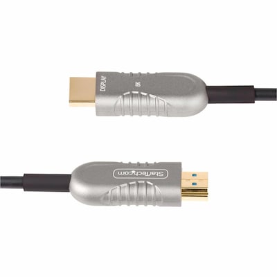 StarTech 30' HDMI 2.1 Digital Audio/Video to HDMI 2.1 Digital Audio/Video Cable, Male, Black (8KA30FHDMICABLE)