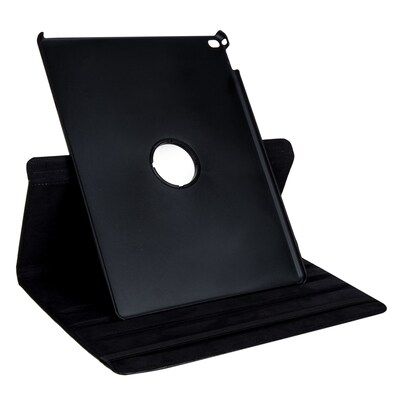 Vangoddy Premium Slim Folding Stand 360 Rotating Smart Cover Case for iPad Pro 12.9 ", Black (PT_IPPLEA770_X1)