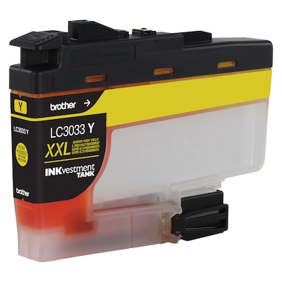 Brother Yellow Super High Yield Ink Tank Cartridge   (LC3033Y)