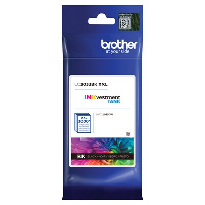 Brother LC3033BK Black Super High Yield Ink Tank Cartridge