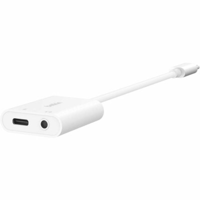 Belkin Rockstar USB-C to USB-C Charging Cable, 0.41 ft., White (NPA004BTWH)