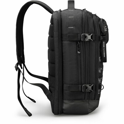 SwissDigital Berg Carrying Case Laptop Backpack, X-Large, Black (SD16489510-01)