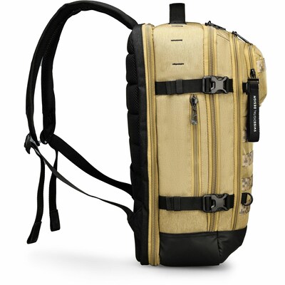 SwissDigital Berg Carrying Case Laptop Backpack, X-Large, Dark Khaki (SD16489510-74)