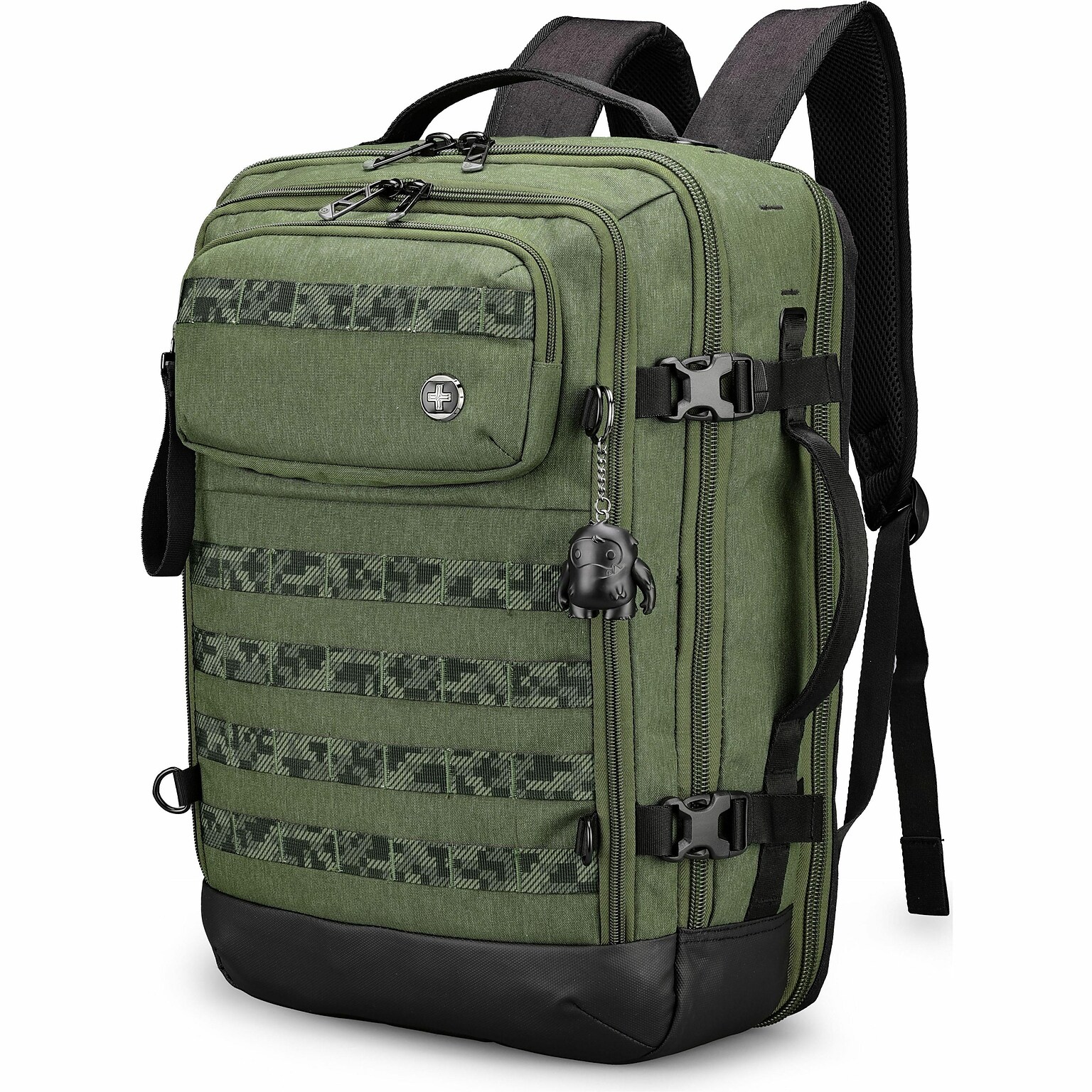 SwissDigital Berg Carrying Case Laptop Backpack, X-Large, Dark Green (SD16489510-23)
