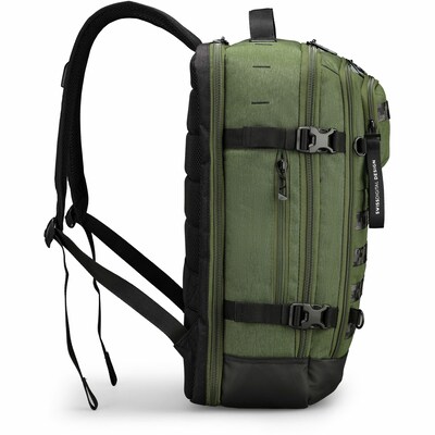 SwissDigital Berg Carrying Case Laptop Backpack, X-Large, Dark Green (SD16489510-23)