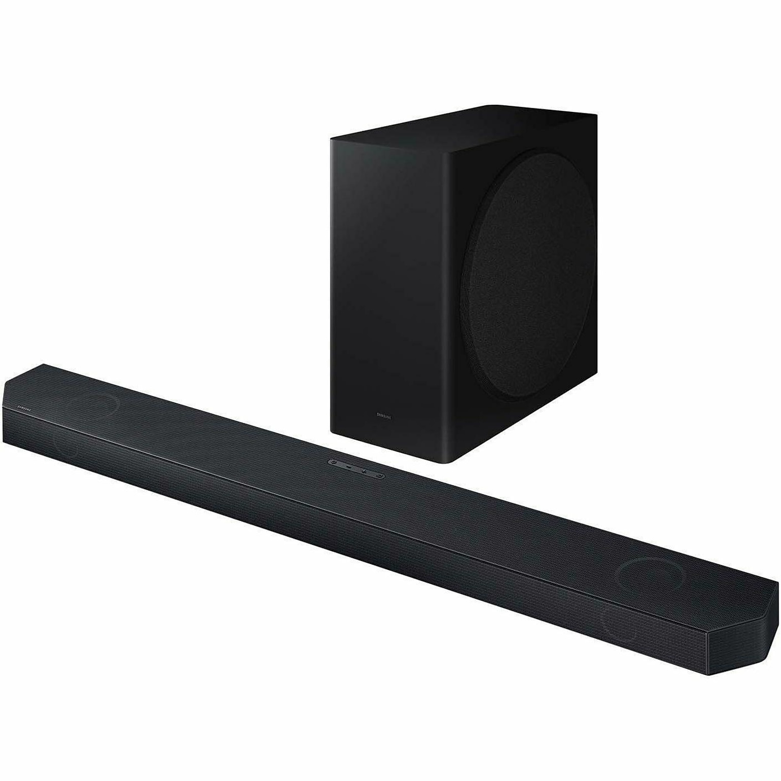 Samsung HWS700D Wall Mountable Indoor Sound Bar Speaker, Black