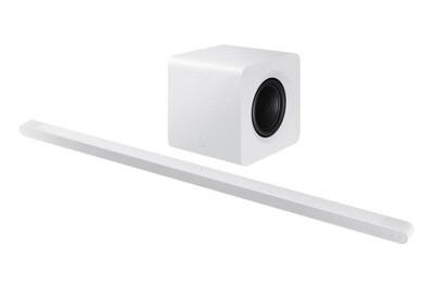 Samsung HWB750D 400W Wall Mountable Indoor Sound Bar Speaker, Black
