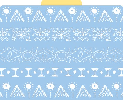 Barker Creek Thoughtfulness File Folder, 1/3-Cut Tab, Letter Size, Assorted Colors, 12/Pack (2016)