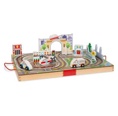 Melissa & Doug Take Along Vehicle Set Town (30141)